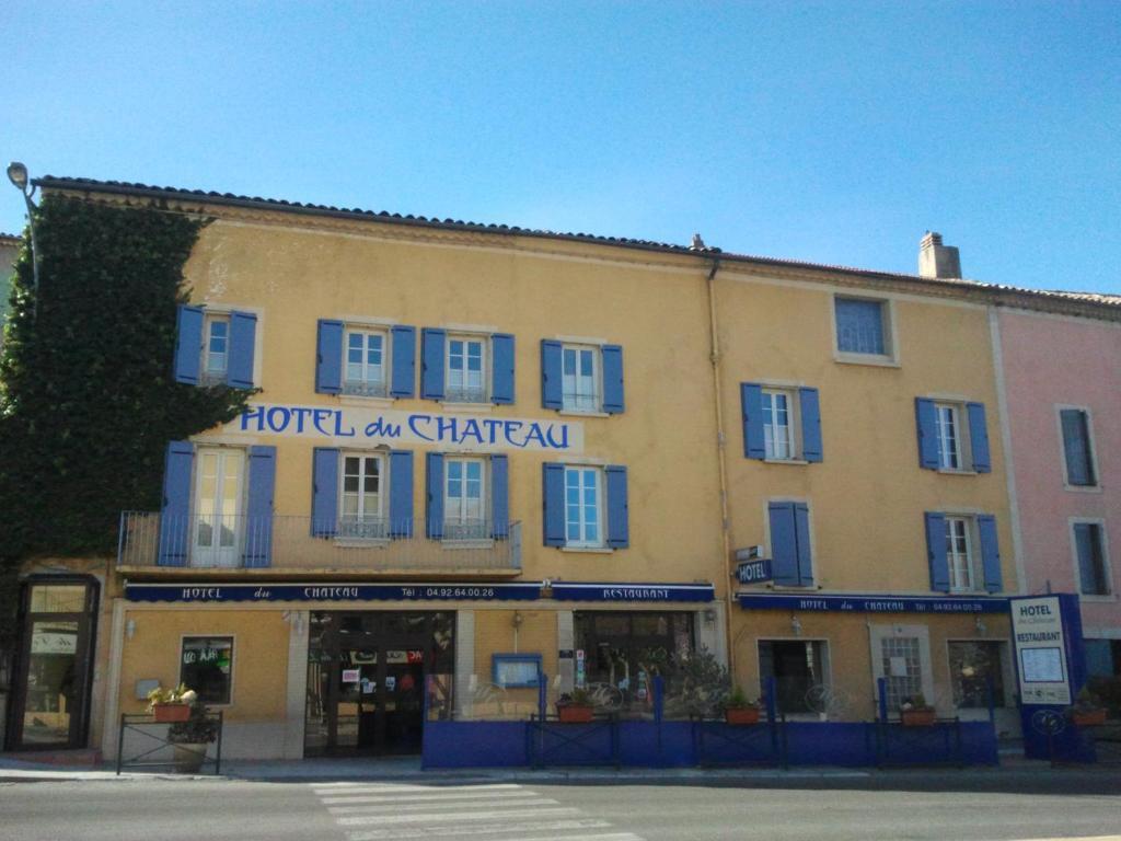 Hotel Du Chateau Chateau-Arnoux-Saint-Auban Exterior photo
